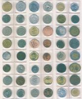 Jó világpénz tétel, 523 db fémpénz régi és új, sok jobbal, tengerentúllal, 3. Birodalom és még sok m...