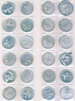 Jó világpénz tétel, 523 db fémpénz régi és új, sok jobbal, tengerentúllal, 3. Birodalom és még sok m...