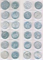 Jó világpénz tétel, 523 db fémpénz régi és új, sok jobbal, tengerentúllal, 3. Birodalom és még sok m...