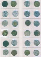 Jó világpénz tétel, 523 db fémpénz régi és új, sok jobbal, tengerentúllal, 3. Birodalom és még sok m...