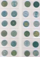 Jó világpénz tétel, 523 db fémpénz régi és új, sok jobbal, tengerentúllal, 3. Birodalom és még sok m...