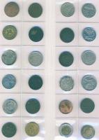 Jó világpénz tétel, 523 db fémpénz régi és új, sok jobbal, tengerentúllal, 3. Birodalom és még sok m...