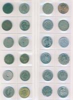 Jó világpénz tétel, 523 db fémpénz régi és új, sok jobbal, tengerentúllal, 3. Birodalom és még sok m...