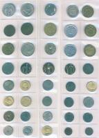 Jó világpénz tétel, 523 db fémpénz régi és új, sok jobbal, tengerentúllal, 3. Birodalom és még sok m...