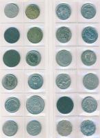 Jó világpénz tétel, 523 db fémpénz régi és új, sok jobbal, tengerentúllal, 3. Birodalom és még sok m...