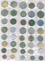 Jó világpénz tétel, 523 db fémpénz régi és új, sok jobbal, tengerentúllal, 3. Birodalom és még sok m...