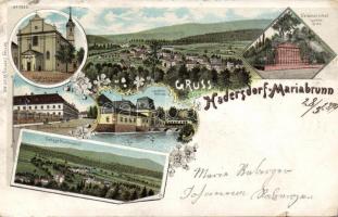 1898 Hadersdorf-Mariabrunn litho