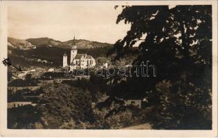 1924 Körmöcbánya, Kremnitz, Kremnica; látkép / general view. Ivanovich photo