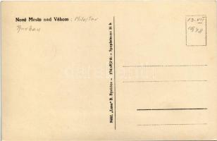 1948 Vágújhely, Waag-Neustadt, Nové Mesto nad Váhom; szobor / statue
