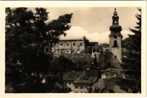 Selmecbánya, Schemnitz, Banská Stiavnica; Stary zámok z XIII.-XIV. stor. / Óvár / castle