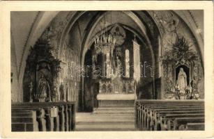 Turócszentmárton, Turciansky Svaty Martin; Vnútro r. k. kostola / Római katolikus templom, belső / Catholic church, interior (EK)