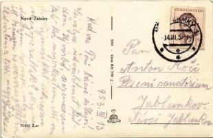 1953 Érsekújvár, Nové Zámky; utca, automobil / street view, automobile