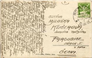 1922 Krasznahorkaváralja, Krásnohorské Podhradie; Hrad Krásna Horka / Krasznahorka vára, Serédy Zsóf...