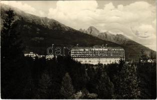 1955 Újtátrafüred, Neu-Schmecks, Novy Smokovec (Magas-Tátra, Vysoké Tatry); Liecebny ústav / szanatórium / sanatorium (EK)