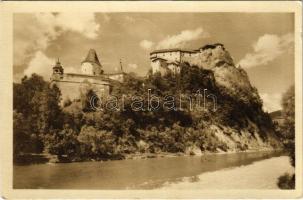 1952 Árvaváralja, Oravsky Podzámok; Árva vára / Oravsky zámok / Burg Orava / castle (EK)