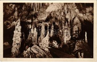 Gömörhosszúszó, Hosúsovo, Dlhá Ves; Domica-Krápnikové jaskyne v Hosúsove pri Plesivci na Slovensku / Domica barlang Pelsőc mellett, belső / karst cave interior