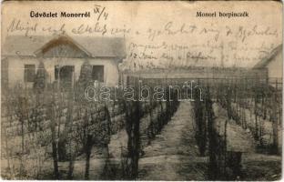 1905 Monor, borpincék, szőlészet (EB)