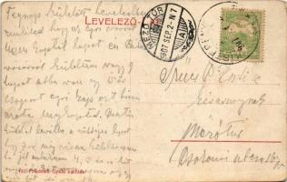 1907 Salgótarján, sikló, iparvasút, csille. Friedrich Gyula kiadása (EK)