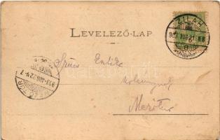 1903 Zilah, Zalau; Báró fejérváry m. kir. honvéd laktanya. Seres Samu kiadása / K.u.k. military barr...