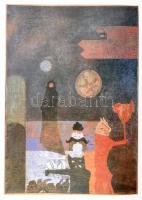 Román József: Bálint Endre. Bp., 1980, Képzőművészeti Alap Kiadóvállalata. Fekete-fehér és színes fo...