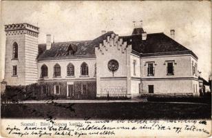 1907 Szacsal, Sacel; Báró Nopcsa kastély. Kendoff A. és fia kiadása / castle