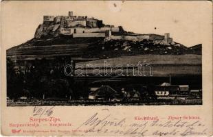 1908 Szepesváralja, Spisské Podhradie; Szepes vára. Feitzinger Ede 1902/12. 430. Psl. / Spissky hrad / Zipser Schloss / castle (EK)