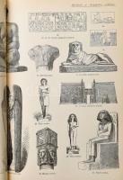 Ókori lexikon. Szerk.: Pecz Vilmos. 1-2. köt. Bp., 1902-1904, Franklin. Aranyozott gerincű kopott fé...