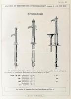 1907 Armaturen und Mascnienenfabrik képes árjegyzék katalógus, egészvászon kötésben, egy lap hiányzi...
