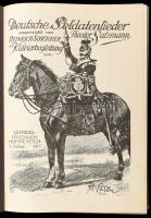 Deutsche Soldatenlieder. Leipzig. 1915. Hofmesiter. Litografált címlappal. Kissé sérült egészvászon ...