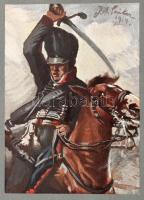 Deutsche Soldatenlieder. Leipzig. 1915. Hofmesiter. Litografált címlappal. Kissé sérült egészvászon ...