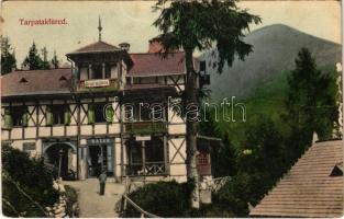 1923 Tátra, Vysoké Tatry; Tarpatakfüred / Wildbad Kohlbachtal (EB)