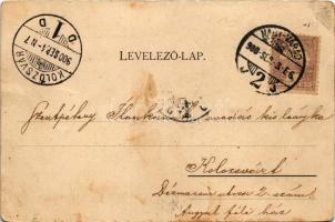 1900 Félixfürdő, Baile Felix; Erdő részlet, út a vasútállomáshoz. Láng József kiadása / forest, road...