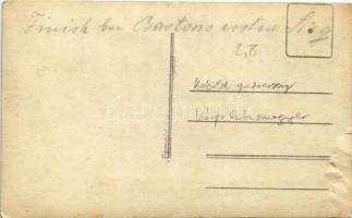 1929 Budapest IV. Káposztásmegyer, lóverseny / Hungarian horse race. Faragó (Újpest) photo (b)