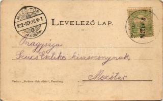 1902 Pozsony, Pressburg, Bratislava; Gruss von der II-ten Landwirtschaftlichen Ausstellung, Haupttho...