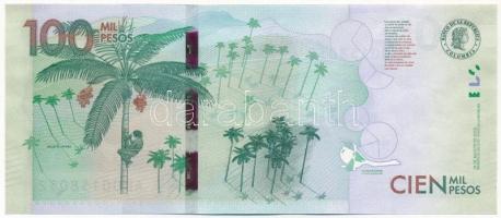 Kolumbia 2015. 100P T:I-
Colombia 2015. 100 Pesos C:AU
Krause P#463