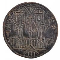 1172-1196. Rézpénz Cu "III. Béla" (2,86g) T:2 
Hungary 1172-1196. Copper Coin Cu "Bé...