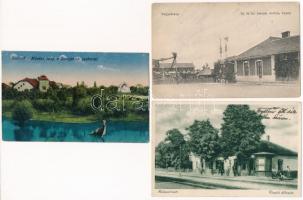 6 db RÉGI magyar város képeslap / 6 pre-1945 Hungarian town-view postcards