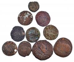 Római Birodalom 10db különböző érméből álló tétel T:3 Roman Empire 10 pcs of different coin lot C:F