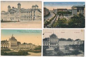 Budapest - 7 db RÉGI város képeslap / 7 pre-1945 town-view postcards