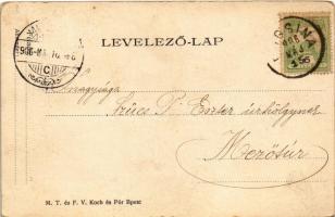 1906 Dobsina, Dobschau; Dobsinská ladová jaskyna / Dobschauer Eishöhle / Dobsinai jégbarlang, belső,...