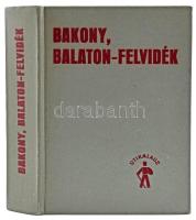Bakony, Balaton-felvidék. Szerk.: Mészáros Gyula. Bp., 1983, Sport. 648+32 p. Fekete-fehér fotókkal. Kiadói nylon-kötés,