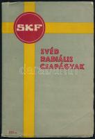 1931 SKF Svéd radiális gördülő csapágyak. 312. sz. Bp., 1931., SKF Svéd Golyóscsapágy Rt. Kiadói papírkötés, kissé szakadt borítóval.