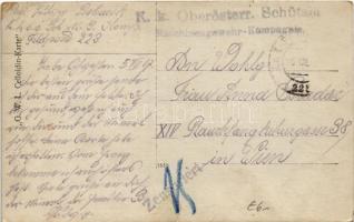 1917 Im Felde / Osztrák-magyar katonák csoportja / WWI Austro-Hungarian K.u.K. military, group of so...