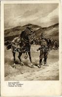 1916 Schlachtruf! / Fel, fel, csatára! / WWI Austro-Hungarian K.u.K. military art postcard. G.G.W.II. Nr. 12. (EK)