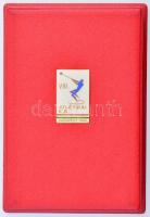Gáll Gyula (1939-) 1966. "VIII. Atlétikai Európa Bajnokság Budapest" aranyozott Ag díjérem...