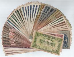 1941-1946. 48db-os Pengő bankjegytétel T:III,III-