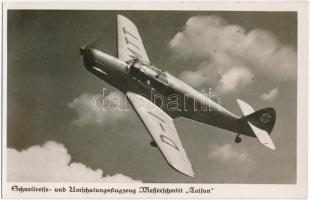 1944 Schnellreise- und Umschulungsflugzeug Messerschmitt Taifun / German single-engine sport and touring aircraft