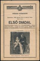 cca 1930-1940 Varueték, operák, színházak programfüzetei, műsorfüzetei