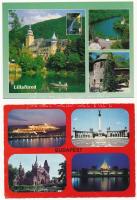 50 db MODERN magyar város képeslap / 50 modern Hungarian town-view postcards