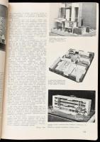 1948 Új Építészet c. folyóirat 3 db száma (III. évf. 5., 6., 7. sz.), kissé sérültek